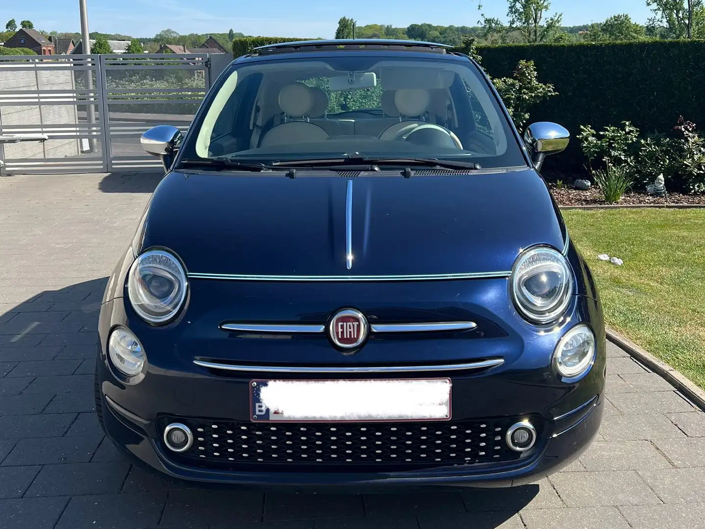 Fiat 500 500 0.9 T TwinAir Riva Blauw - 2