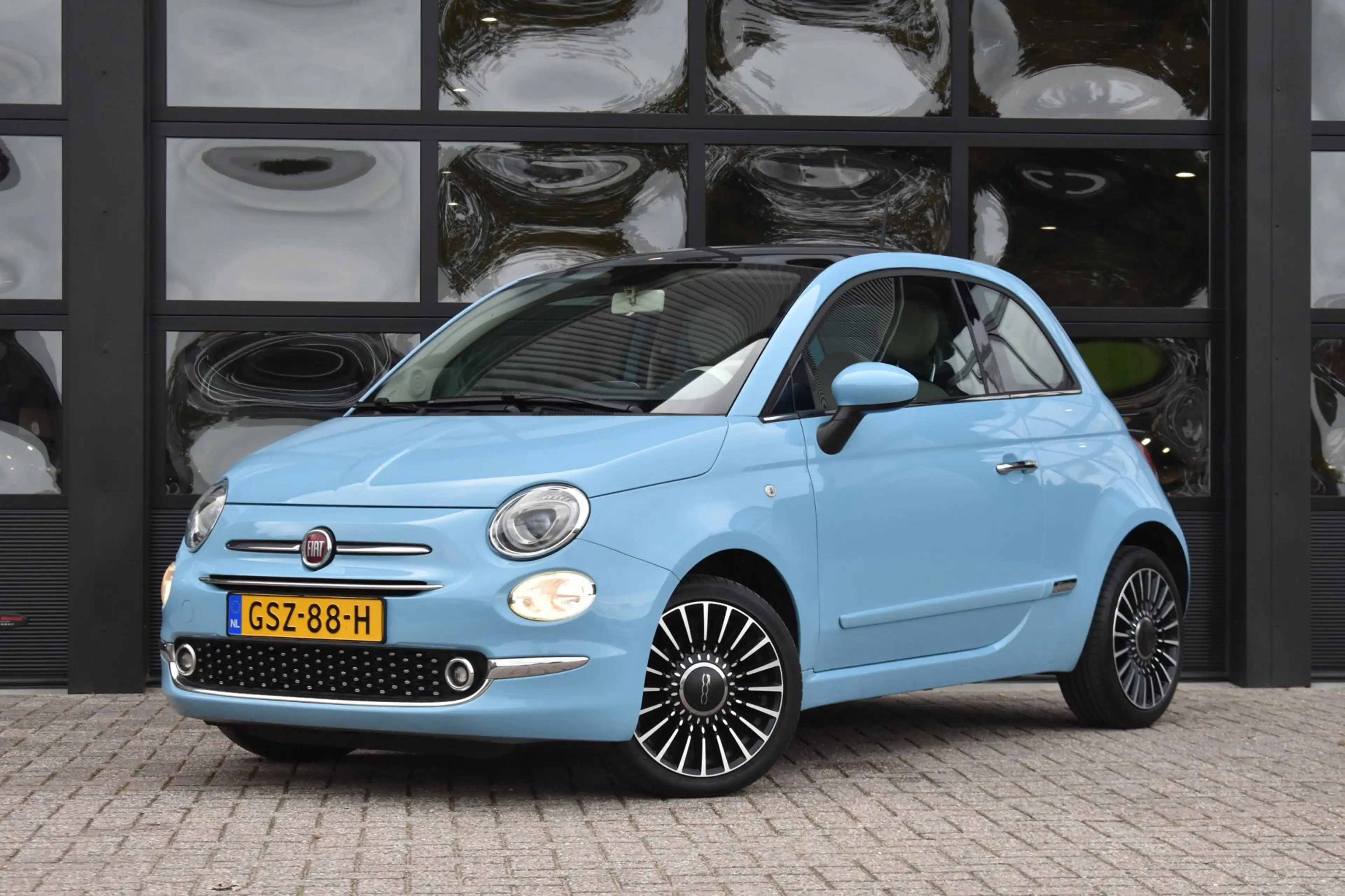 Fiat 500 1.2 Lounge '17 Pano Cruise Airco Inruil mogelijk