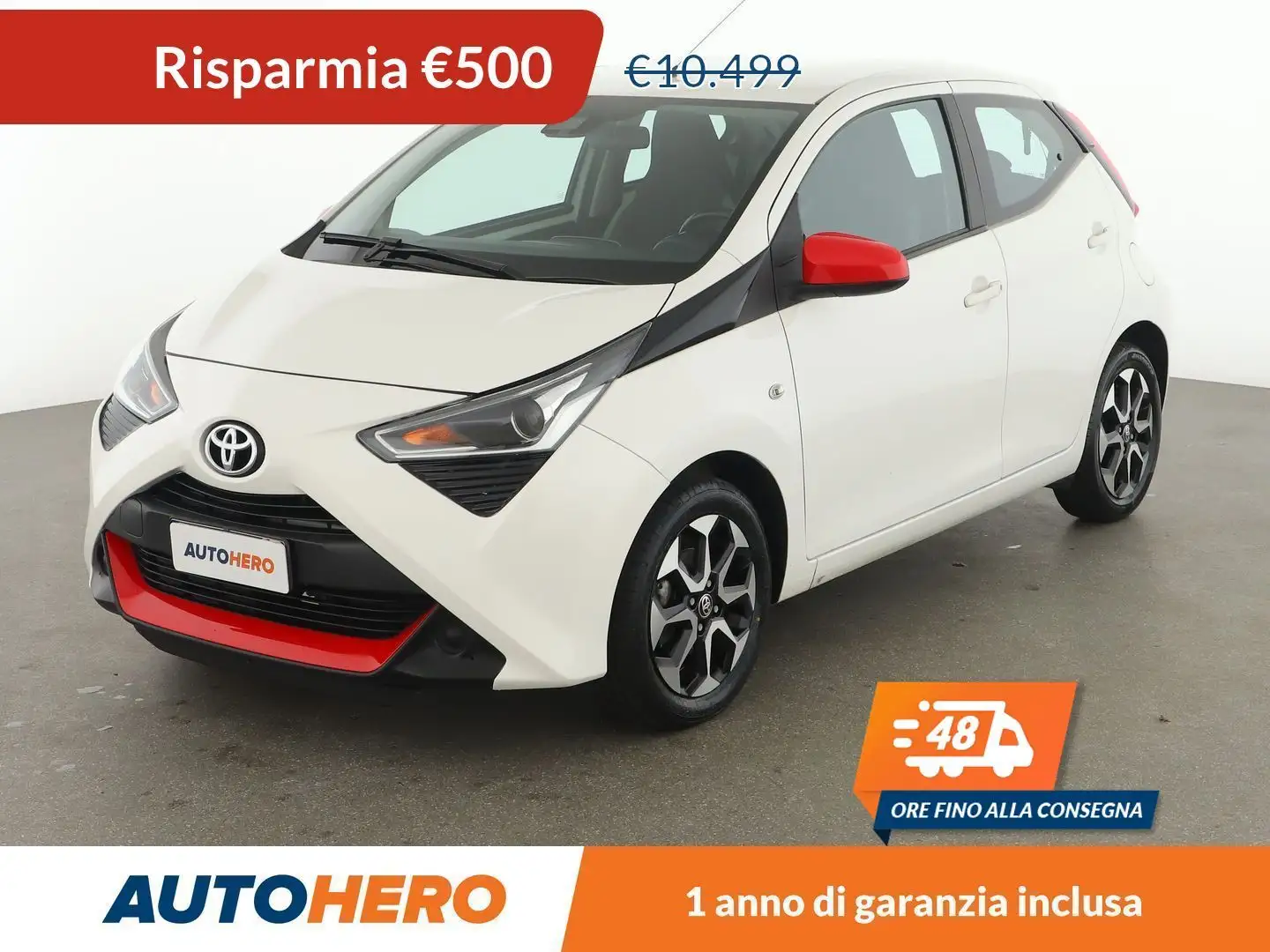 Toyota Aygo 1.0-VVT-i X-Play 72 CV Bianco - 1