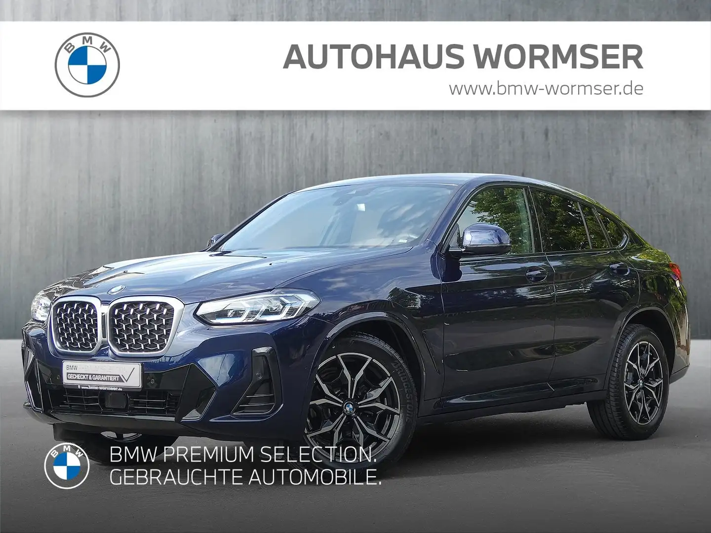 BMW X4 xDrive20d M Sport * 1.190 € Zubehörbonus * Head-Up Blau - 1