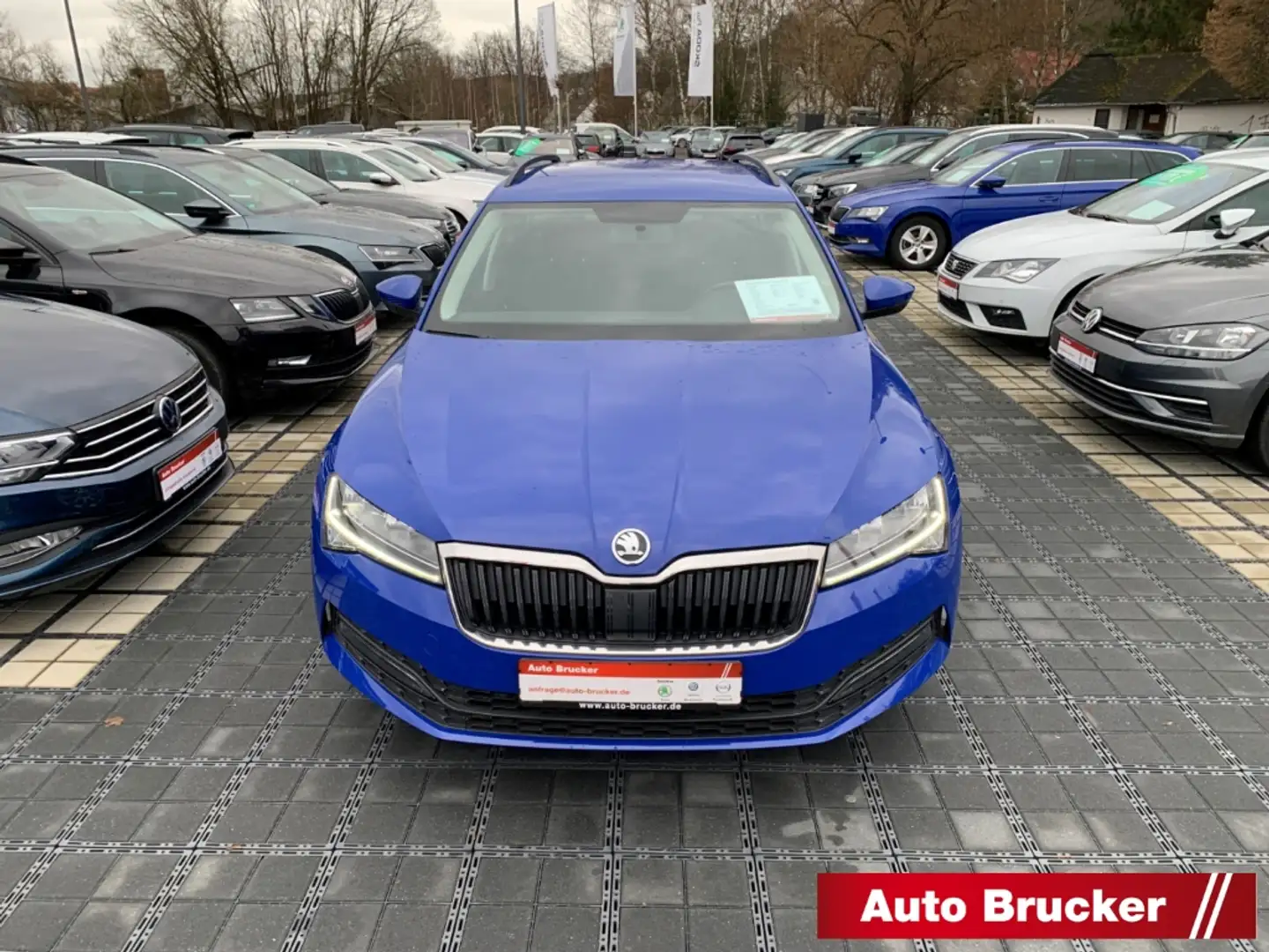 Skoda Superb Combi Active 2.0 TDI Start-Stop Tempomat Kék - 2
