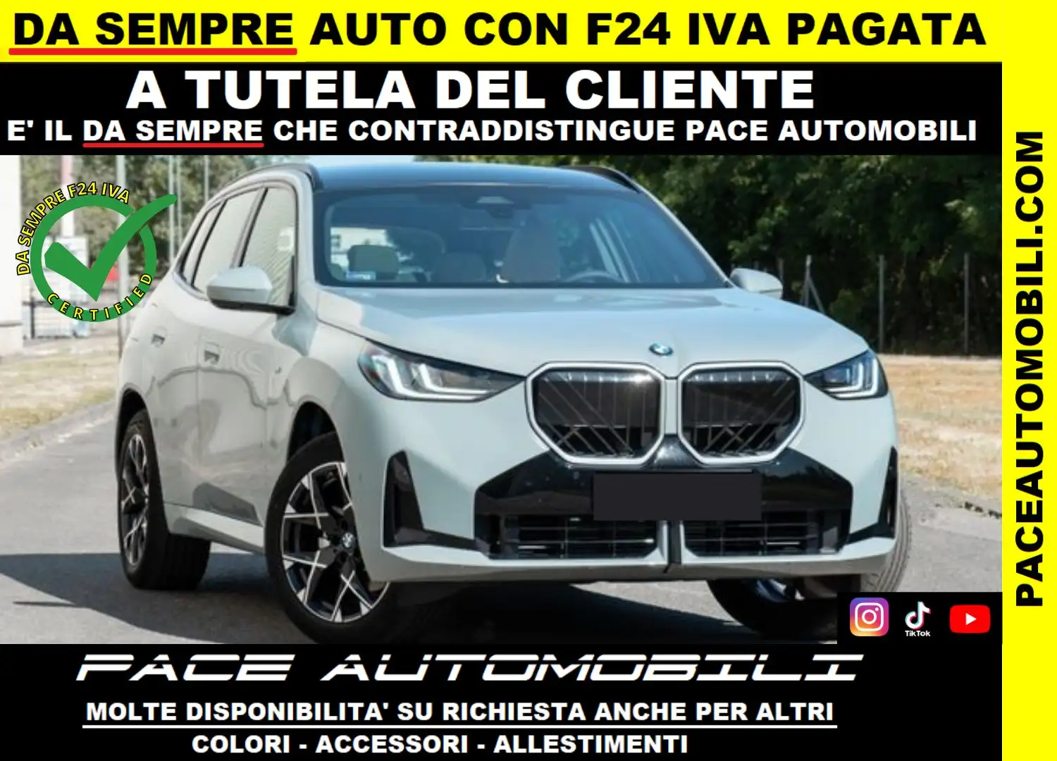 BMW X3 NEW XD M SPORT M-SPORT MSPORT 21" TETTO PDC PELLE Grigio - 1