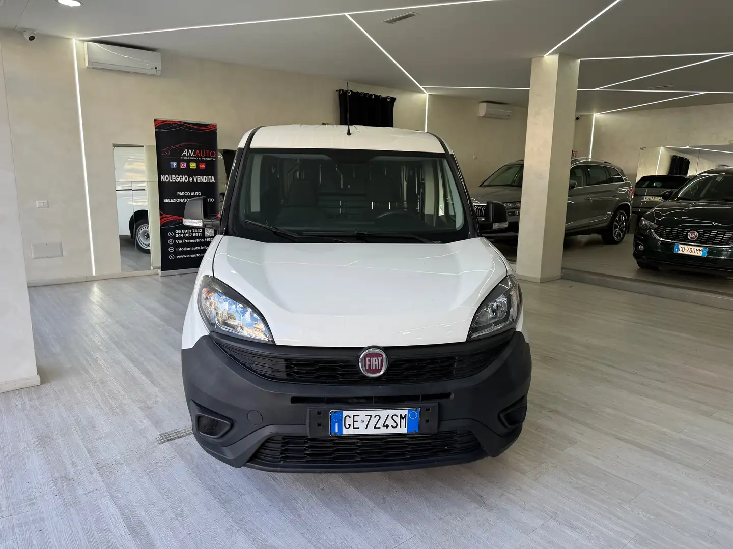 Fiat Doblo Doblo maxi 1.9 mjt Active 105cv Blanc - 1