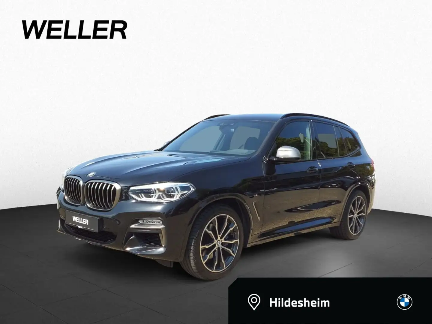 BMW X3 M 40i NaviProf,AdapLED,H/K,RFK,Mem,CarPlay,DAB Negro - 1