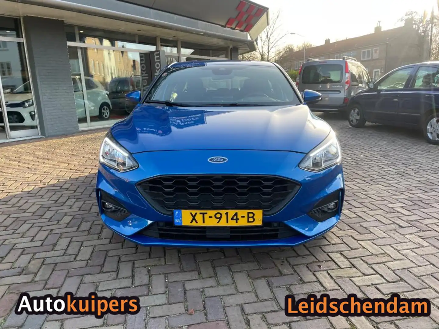 Ford Focus 1.0 EcoBoost ST Line Business Blauw - 2