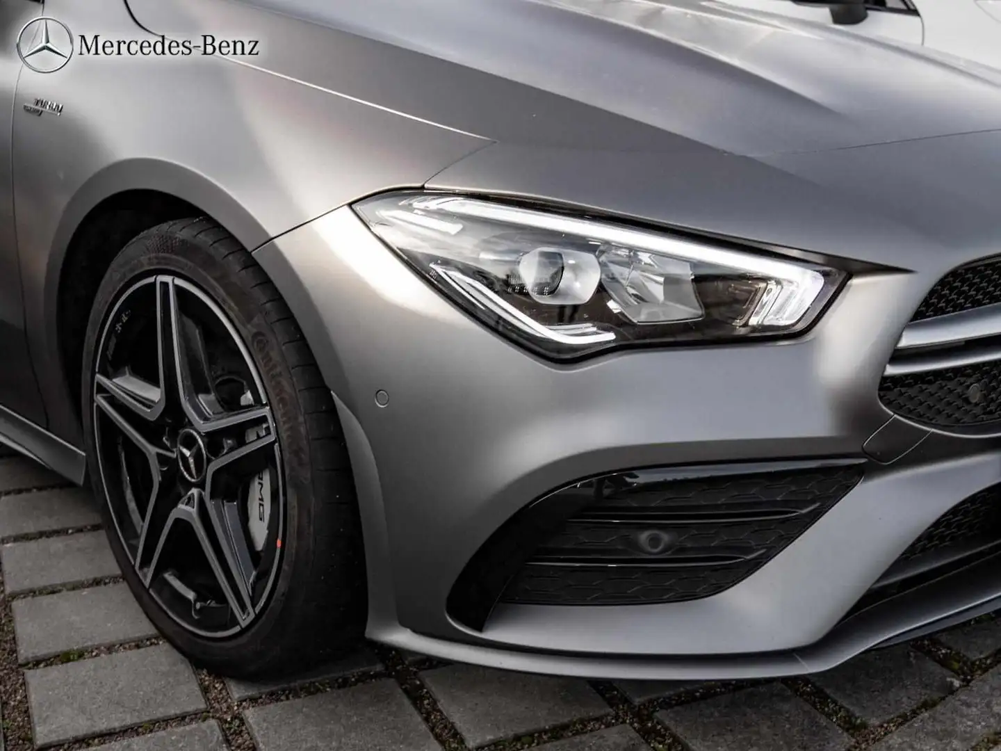 Mercedes-Benz CLA 35 AMG 4Matic|MBUX|RüKam|LED|Distro|Soundsys Gris - 2