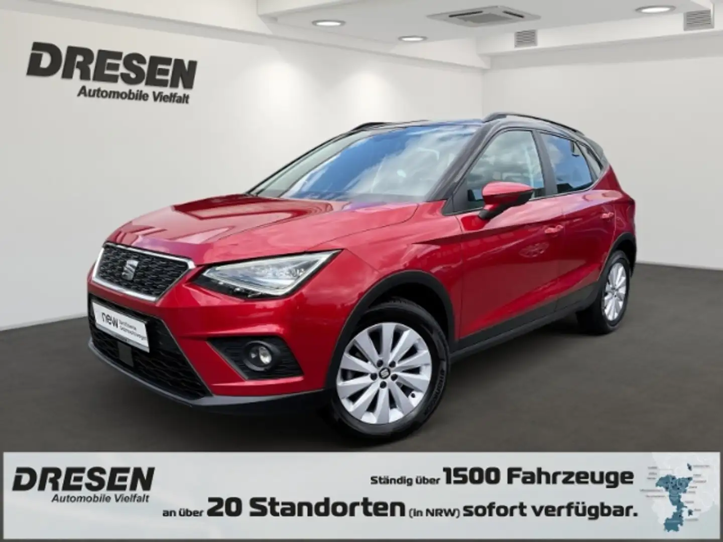 SEAT Arona Style BEATS 1.0 TSI DAB-RADIO LED-SCHEINWERFER BEA Rot - 1