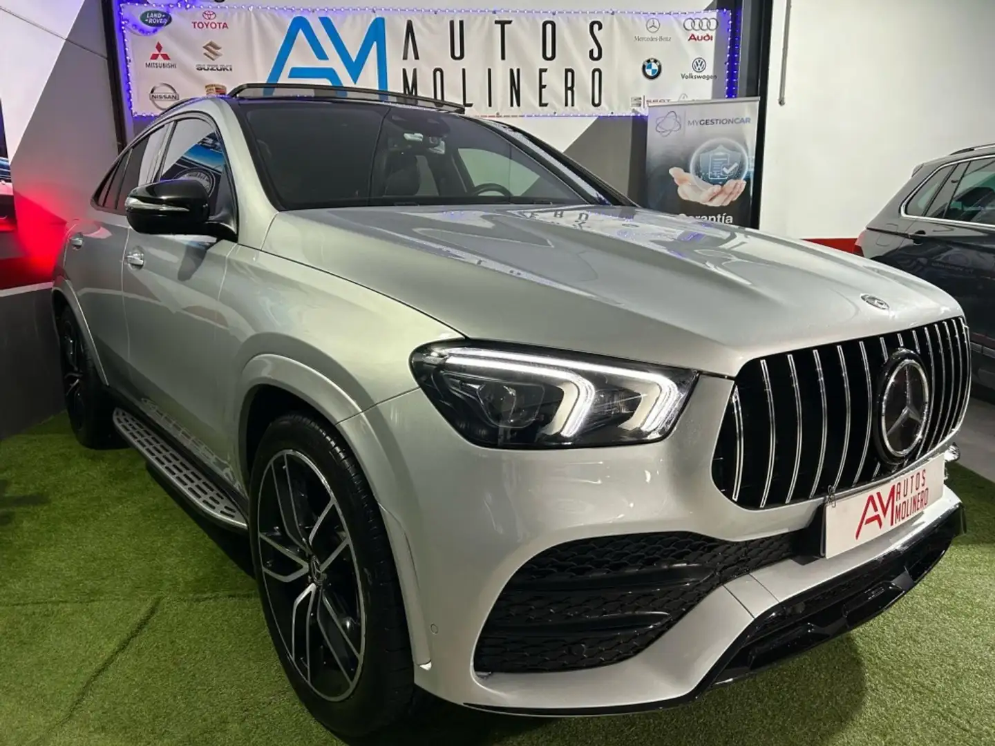 Mercedes-Benz GLE 350 Coupé 350d 4Matic Aut. Plateado - 1