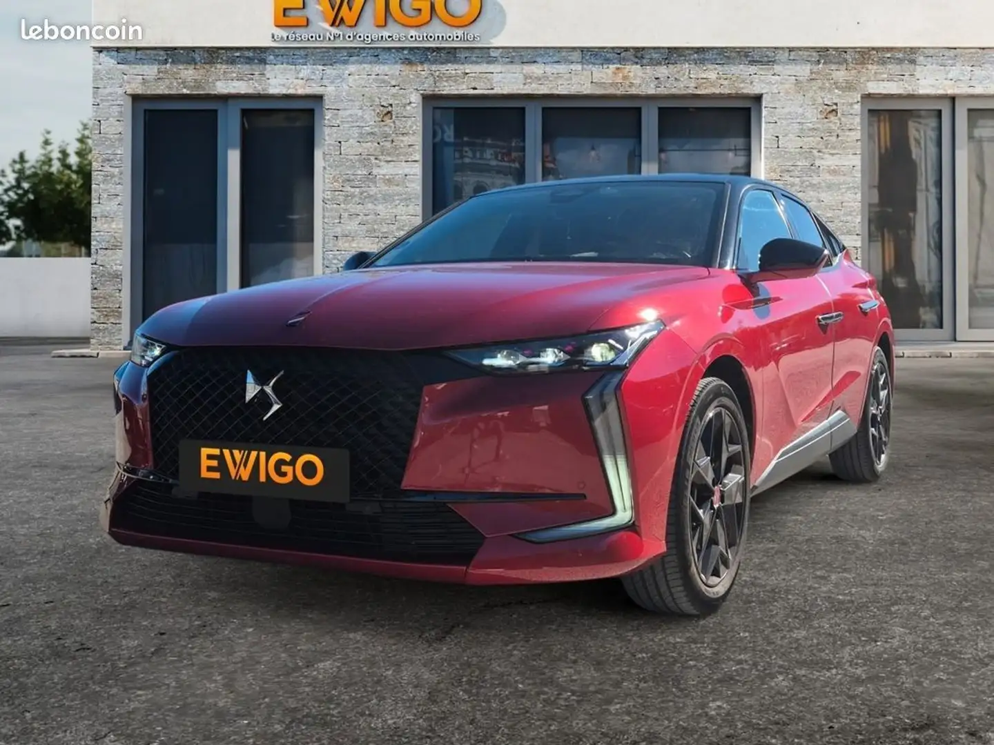 DS Automobiles DS 4 automobiles e-tense 1.6 225h 180 phev hybrid 13.2kwh performance line plus eat bva 1ère main revisions faites Rouge - 1