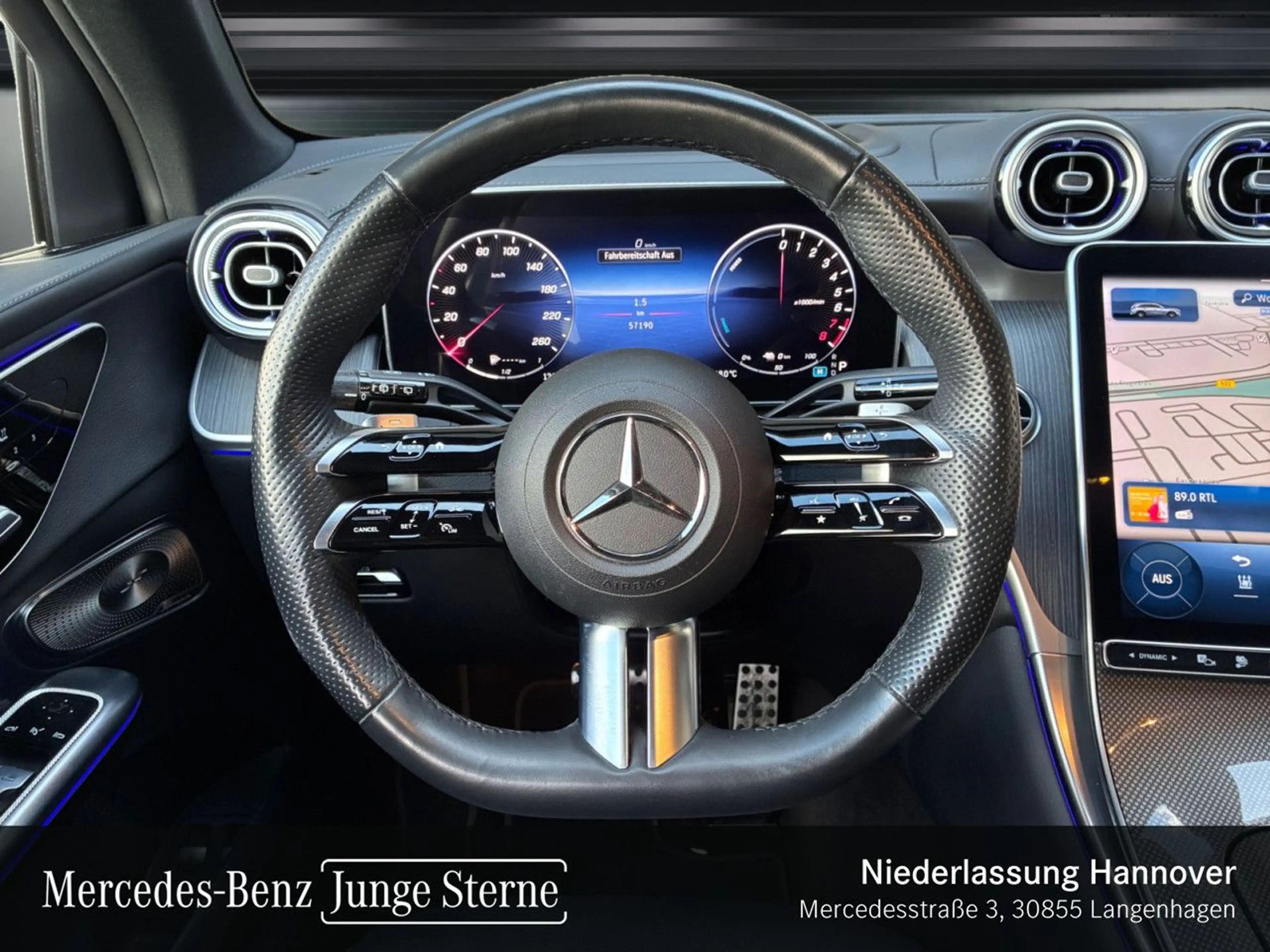 Mercedes-Benz GLC 400 e 4M AMG+NIGHT+PANO+360+BURMESTER+KEYLESS — photo 15