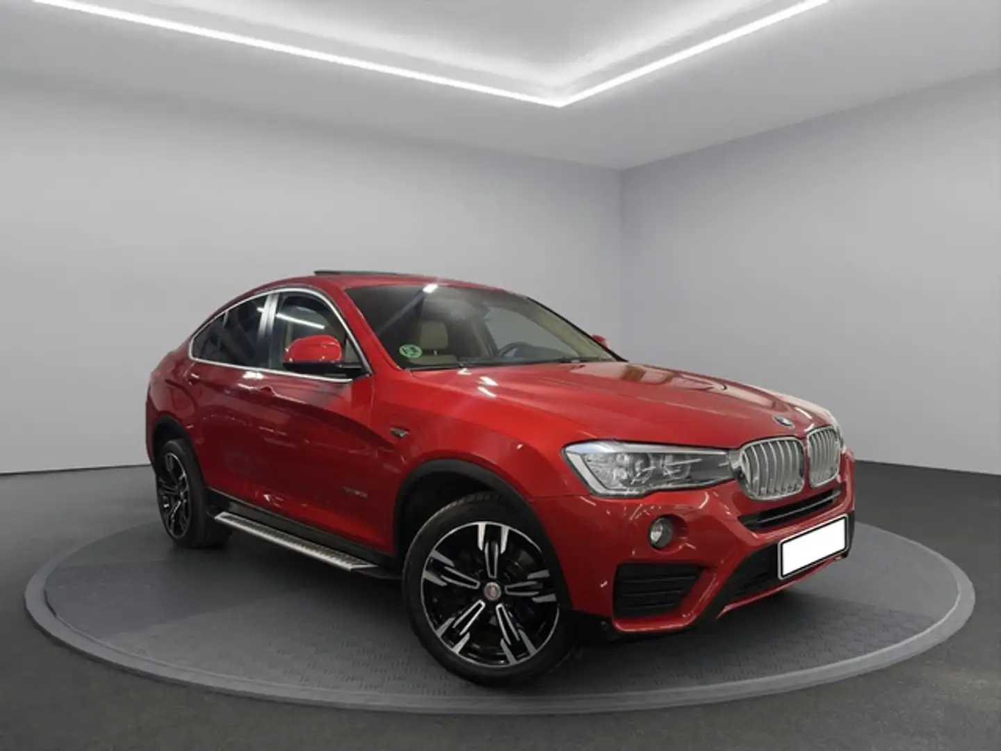 BMW X4 xDrive 30dA Rojo - 2