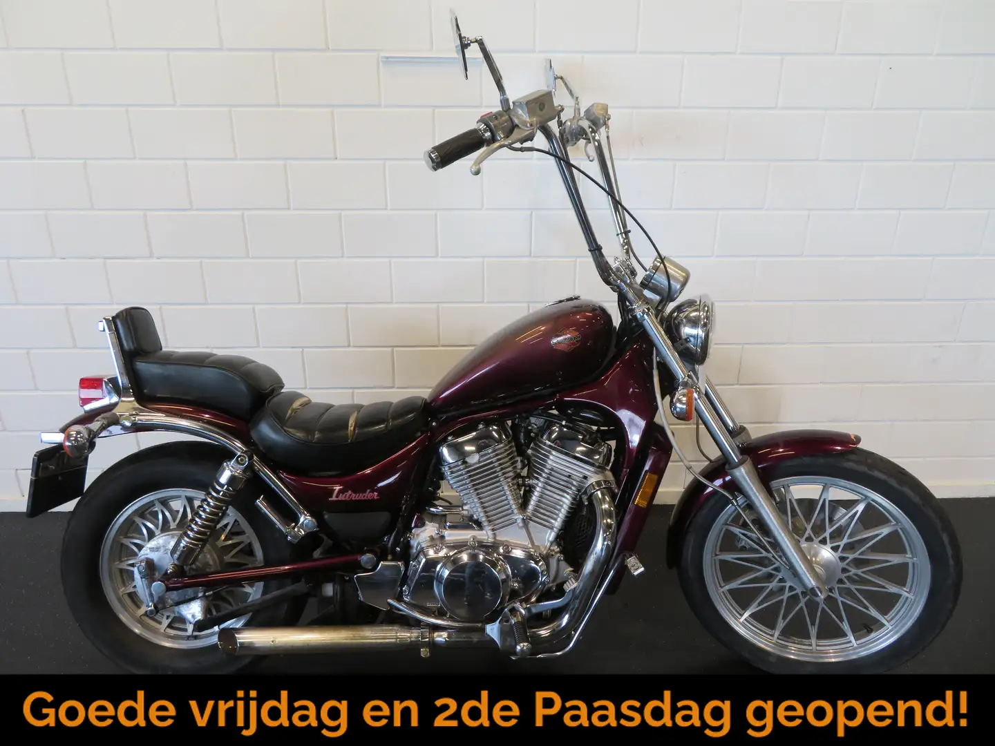 Suzuki VS 700 INTRUDER STOERE CHOPPER! Rojo - 1