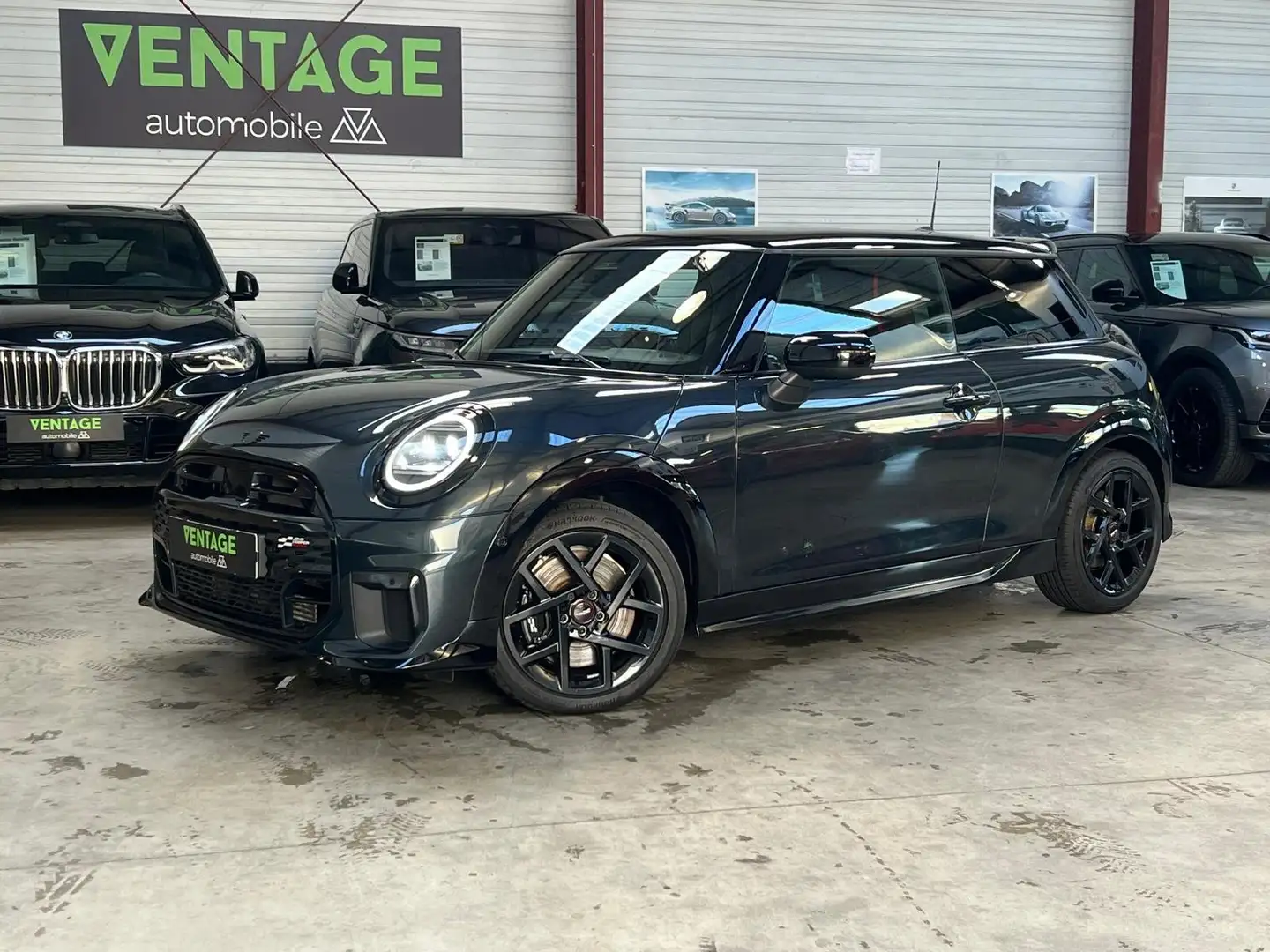 MINI Cooper C 1.5l jcw 156 ch bva 3 portes 1 ere main tva recup Gris - 1