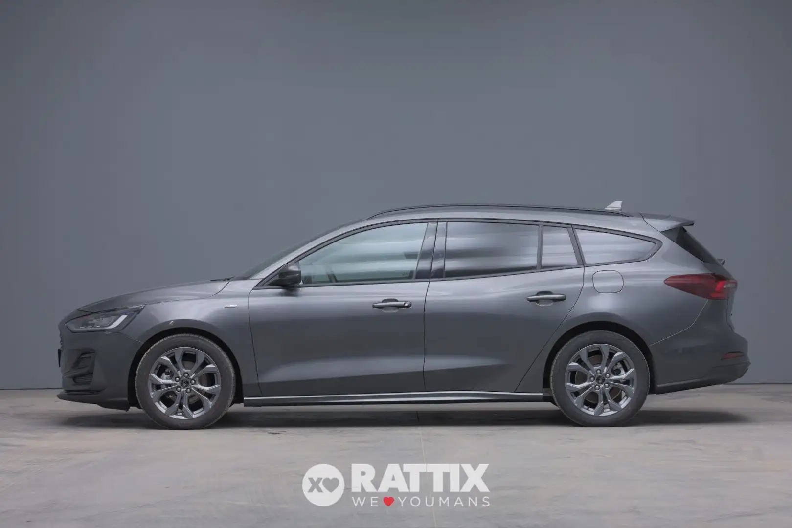 Ford Focus SW 1.0 Ecoboost Hybrid 125CV ST-Line Powershift Gris - 2