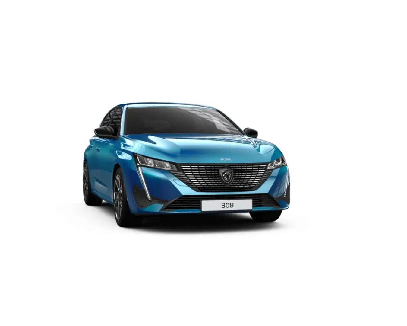 Peugeot 308 ALLURE HYBRID 136 e-DSC6 Blau - 1