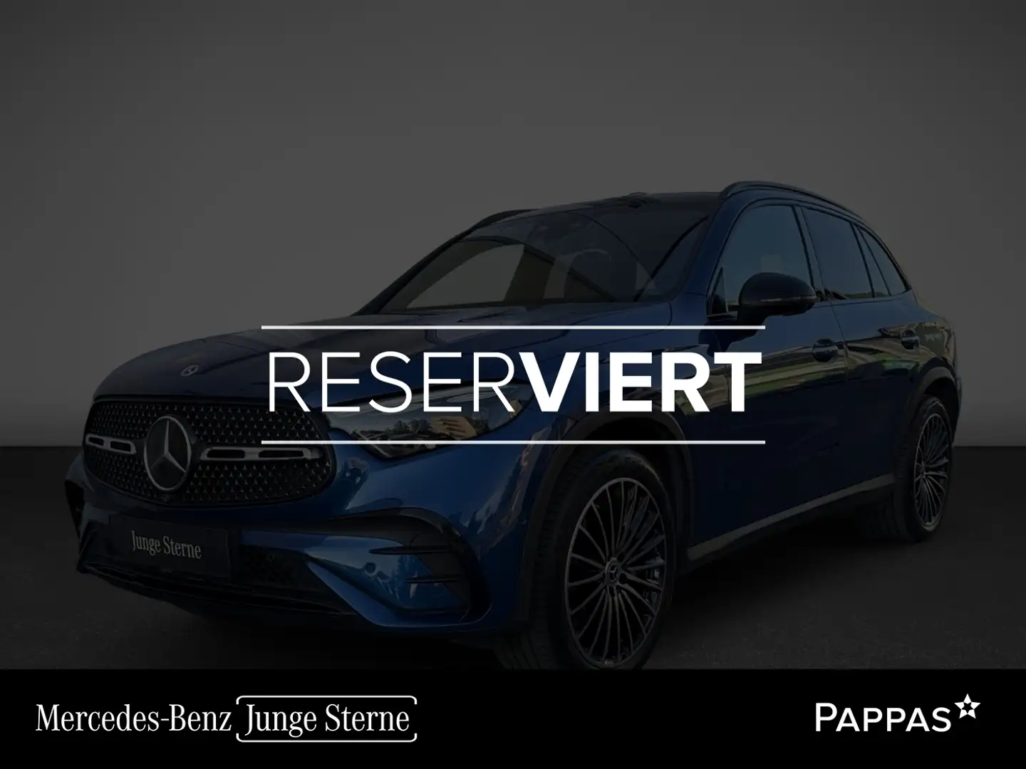 Mercedes-Benz GLC 300 de 4MATIC Totw LED Distr PTS Pano AUT Blau - 1