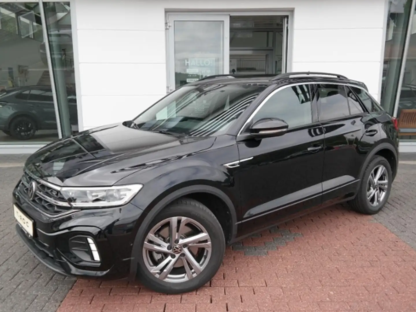 Volkswagen T-Roc 2.0 TSI R-Line 4M DSG AHK Sthzg,Pano,Leder,Kamera Noir - 2