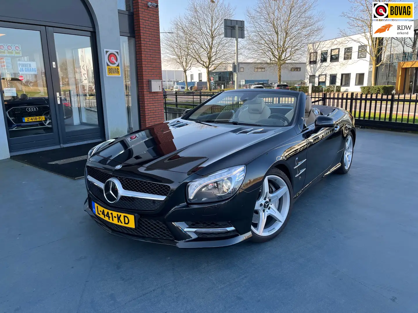 Mercedes-Benz SL 400 400AMG NAVI LEDER AUTOMAAT Negru - 1