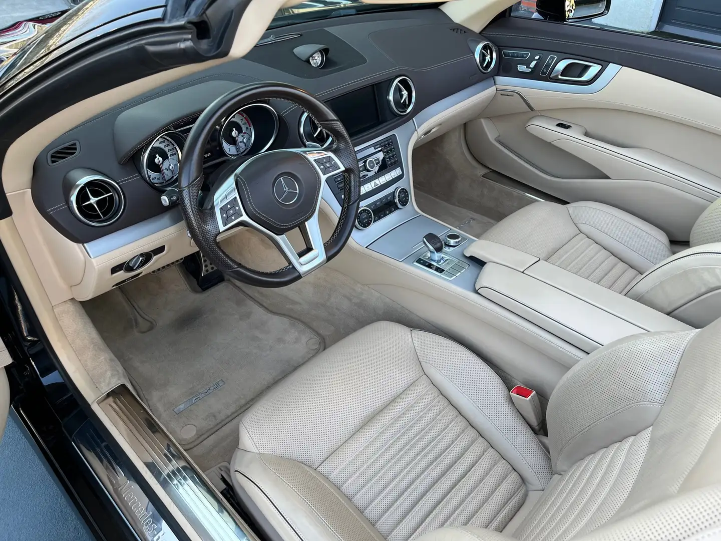 Mercedes-Benz SL 400 400AMG NAVI LEDER AUTOMAAT Negru - 2