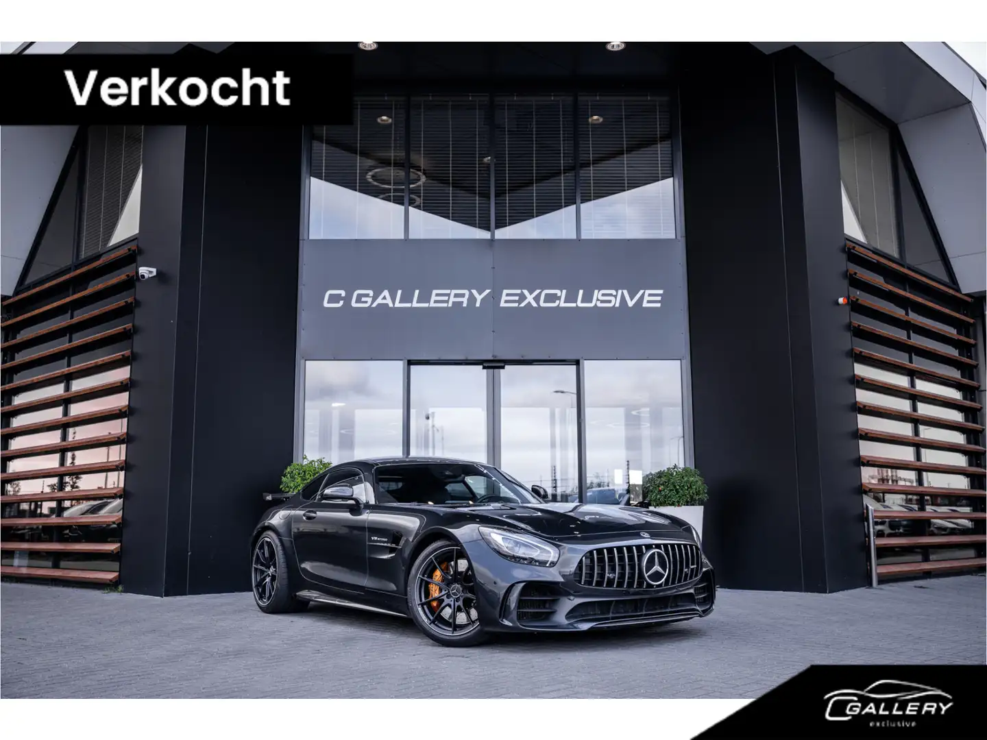 Mercedes-Benz AMG GT 4.0 R - Manufaktur Magnetiet zwart | Carbon | Burm Noir - 1