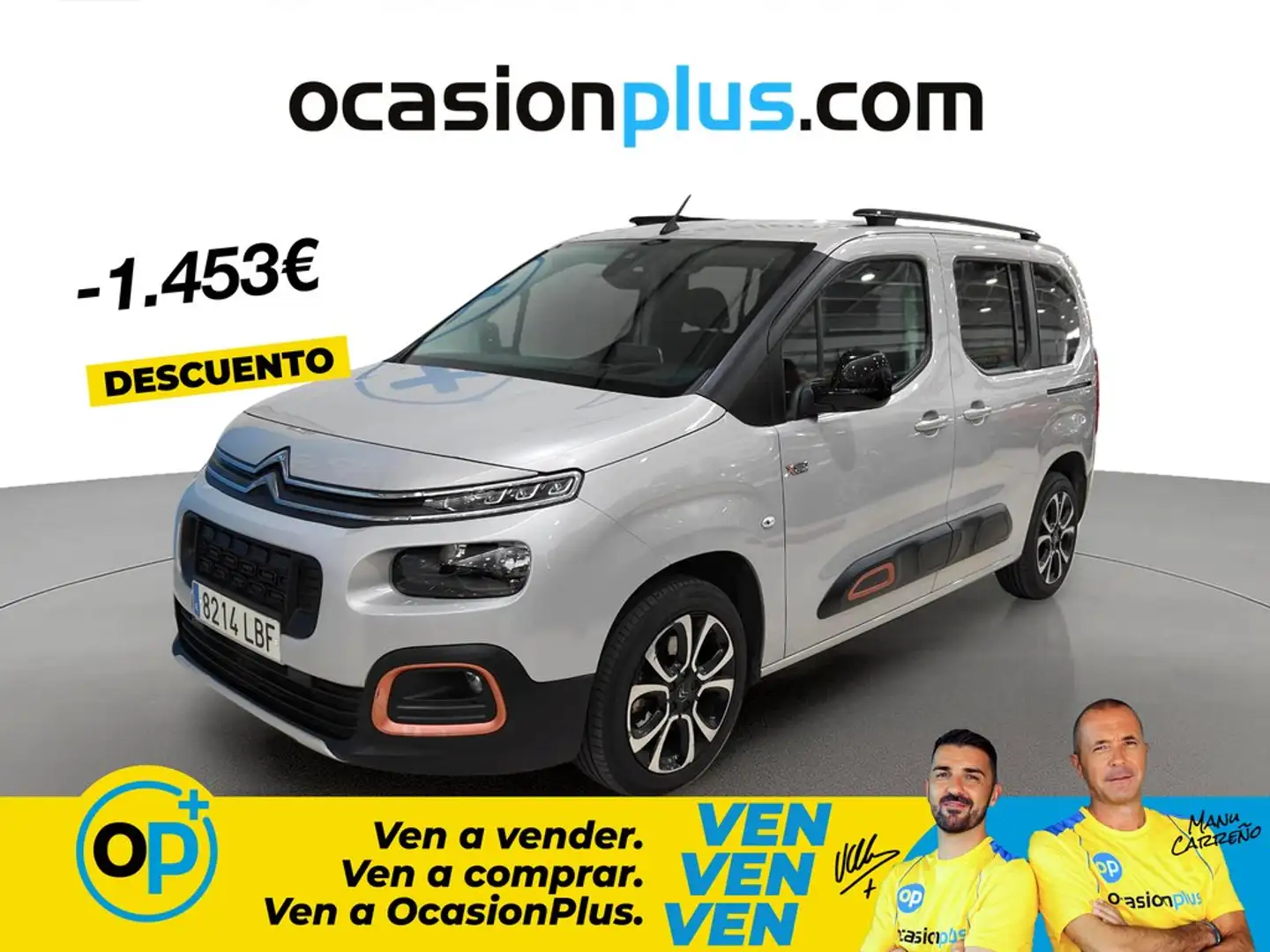 Citroen Berlingo BlueHDi S&S Talla M Shine EAT8 130 Beige - 1