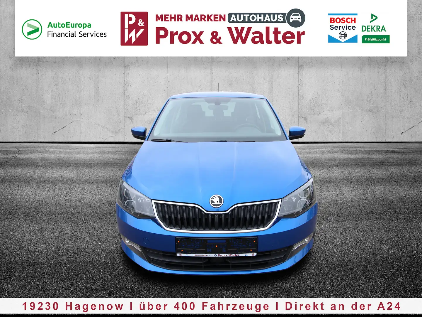 Skoda Fabia 1.0 TSI Style Plus NAVI+SITZHEIZUNG Blau - 1