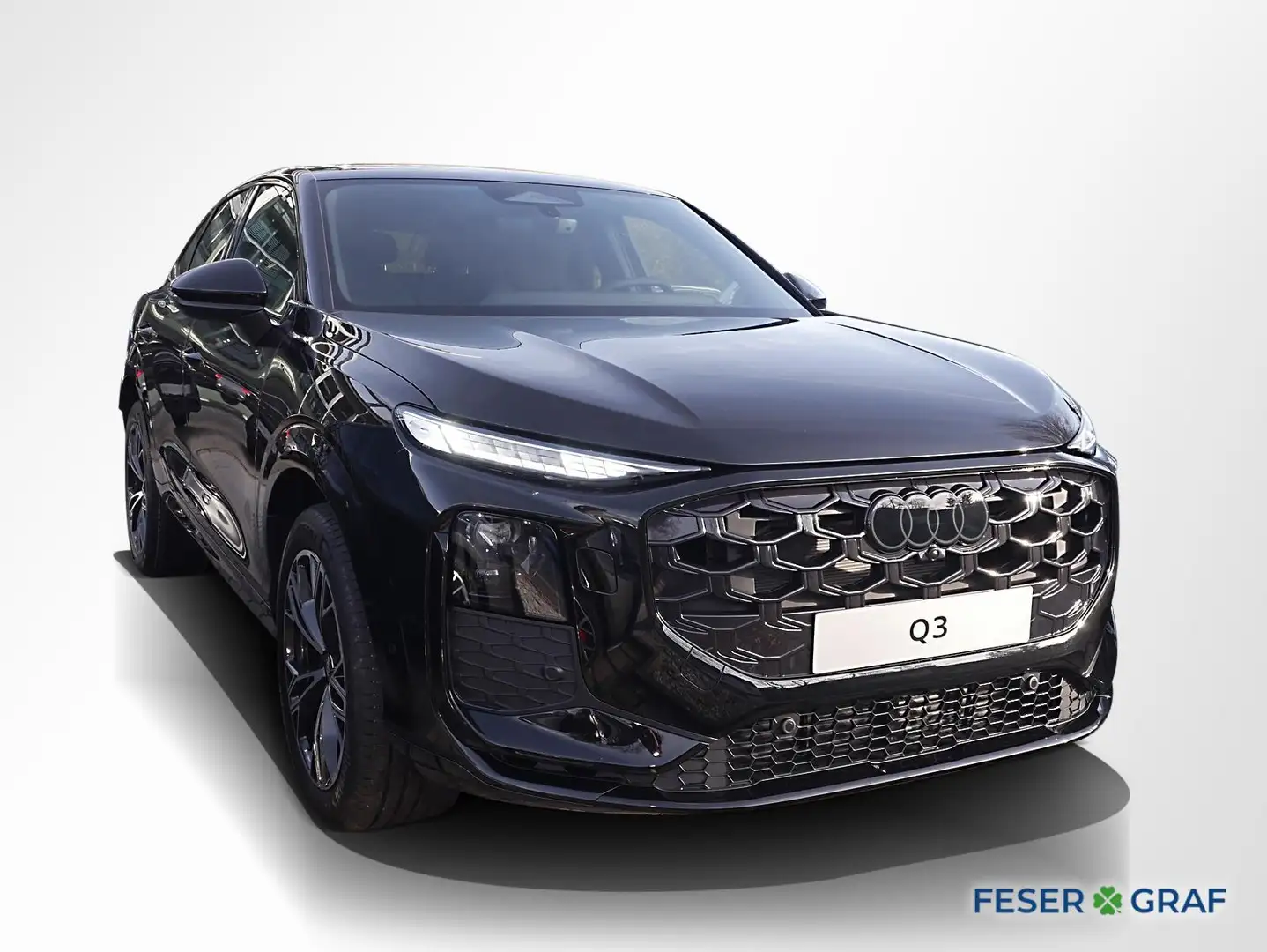 Audi Q3 Sportback TDI S line LED Tech plus Nero - 2