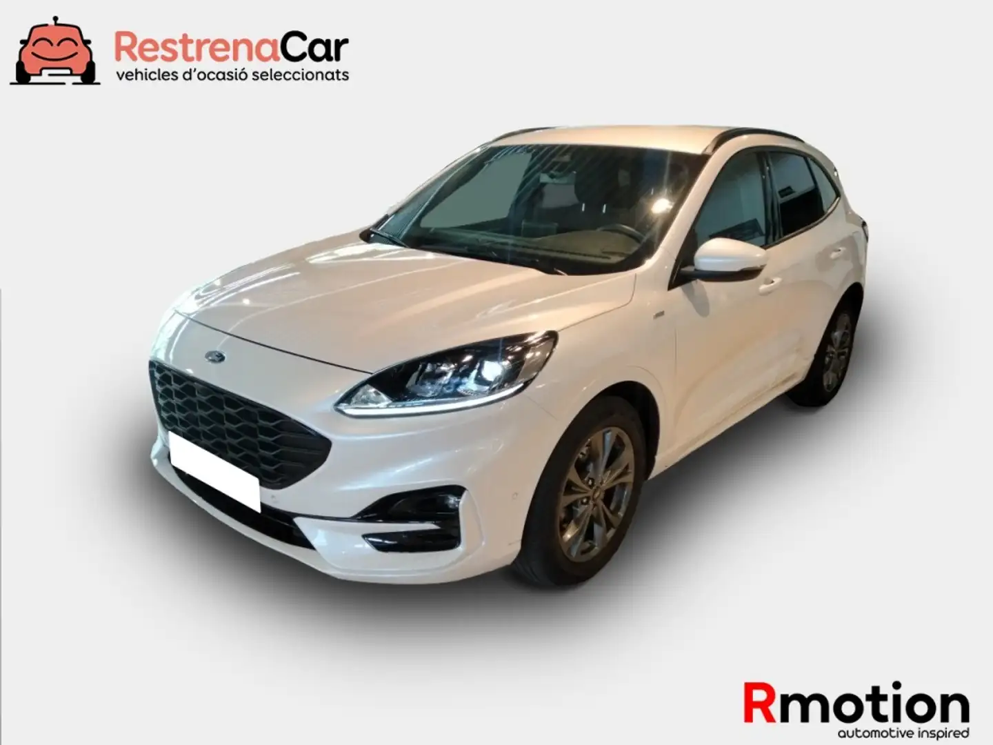 Ford Kuga 2.0 EcoBlue MEHV ST-Line FWD 150 Blanc - 1