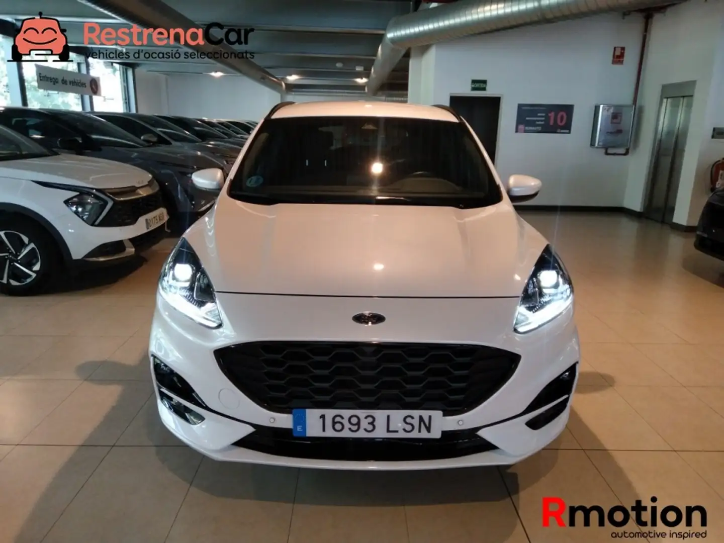 Ford Kuga 2.0 EcoBlue MEHV ST-Line FWD 150 Blanc - 2