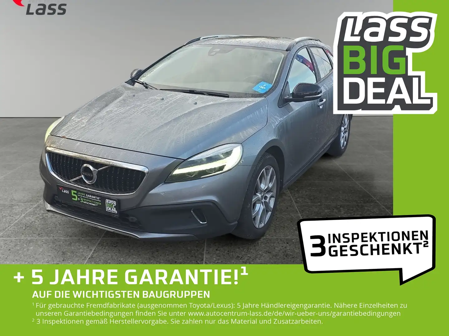 Volvo V40 Cross Country D3 Plus 2xKlima Facelift Kam. Grau - 1