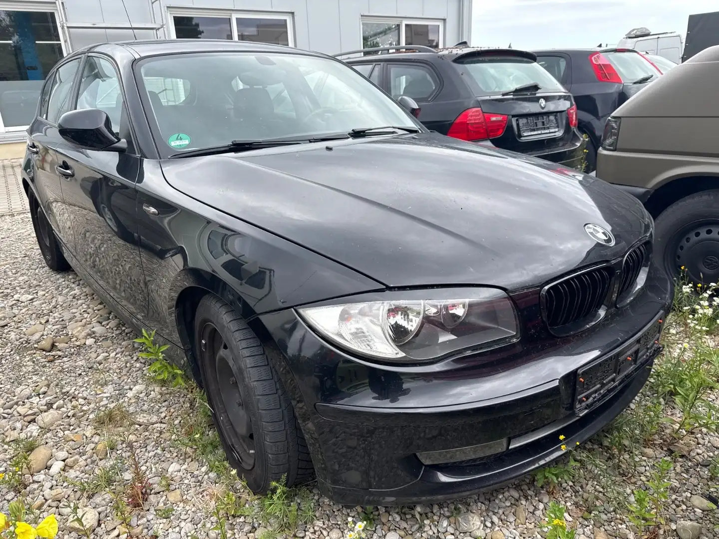 BMW 116 Motorschaden Zwart - 1