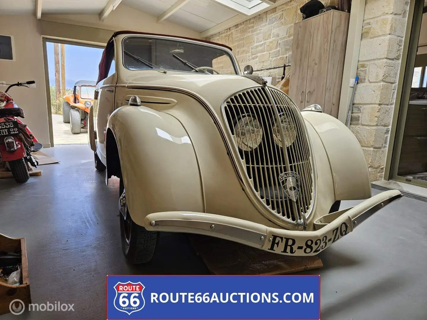 Peugeot 202 Cabriolet | Route 66 Auctions Белый - 1