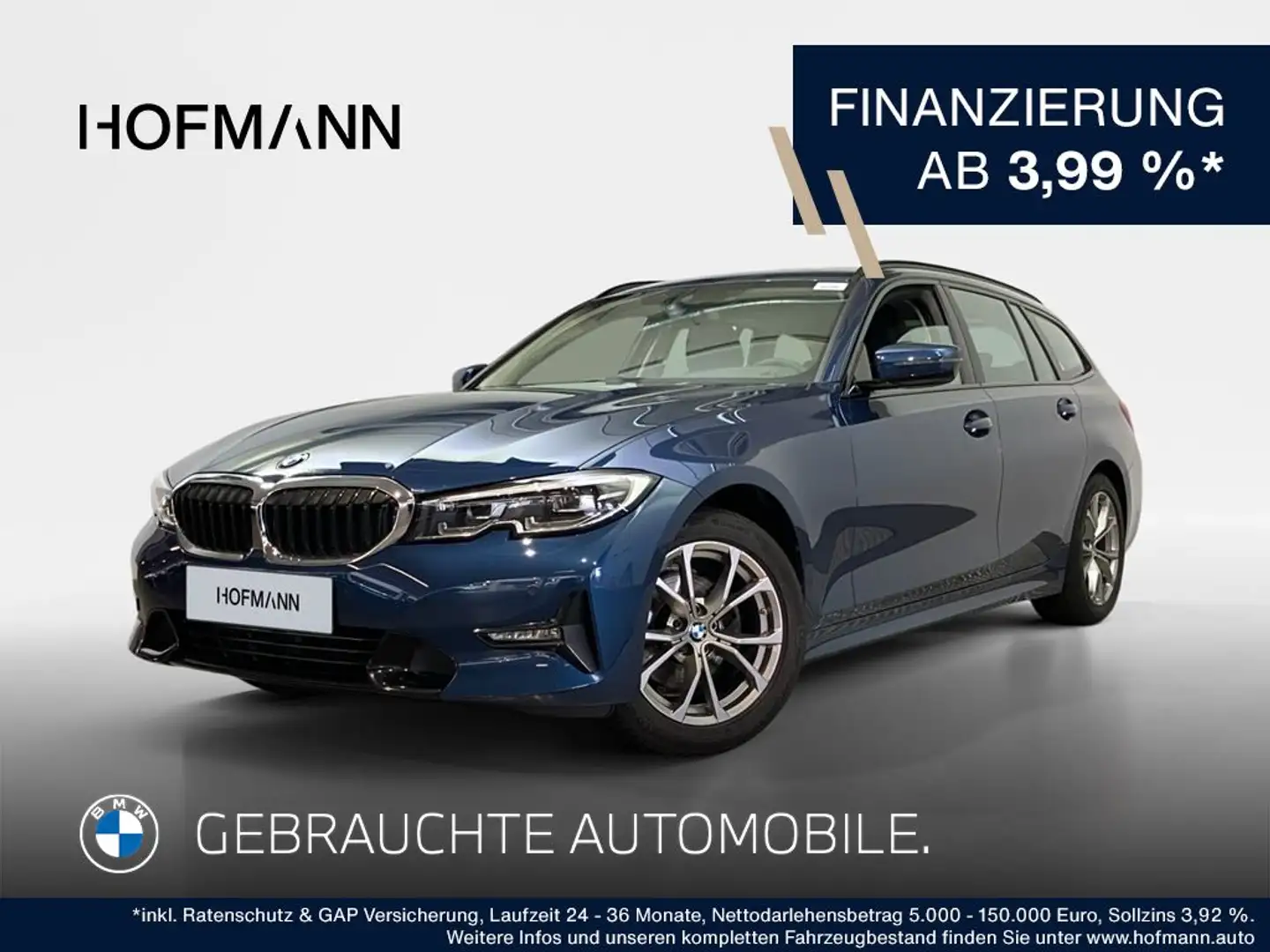 BMW 320 Sport Line Bleu - 1