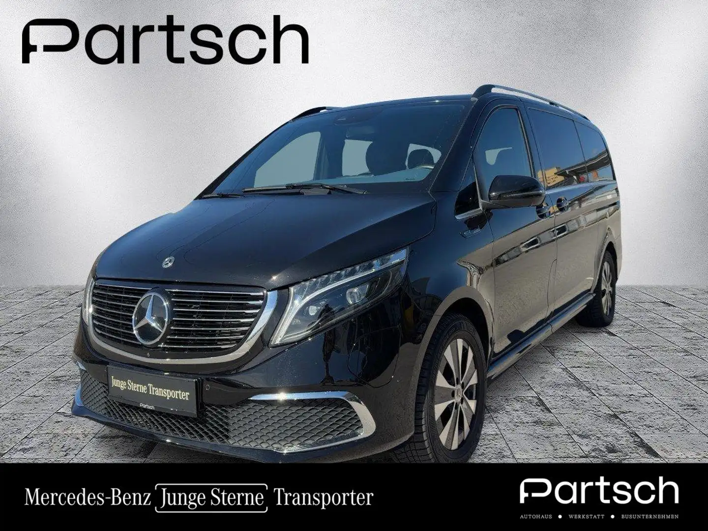 Mercedes-Benz EQV 300 AVANTGARDE Lang 90KW/h Leder Schwarz - 1
