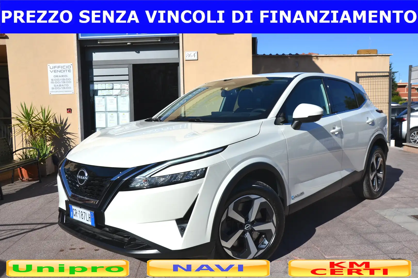 Nissan Qashqai 1.5 E-POWER 158CV N-CONNECTA **PREZZO VERO*UNIPRO' Blanc - 1