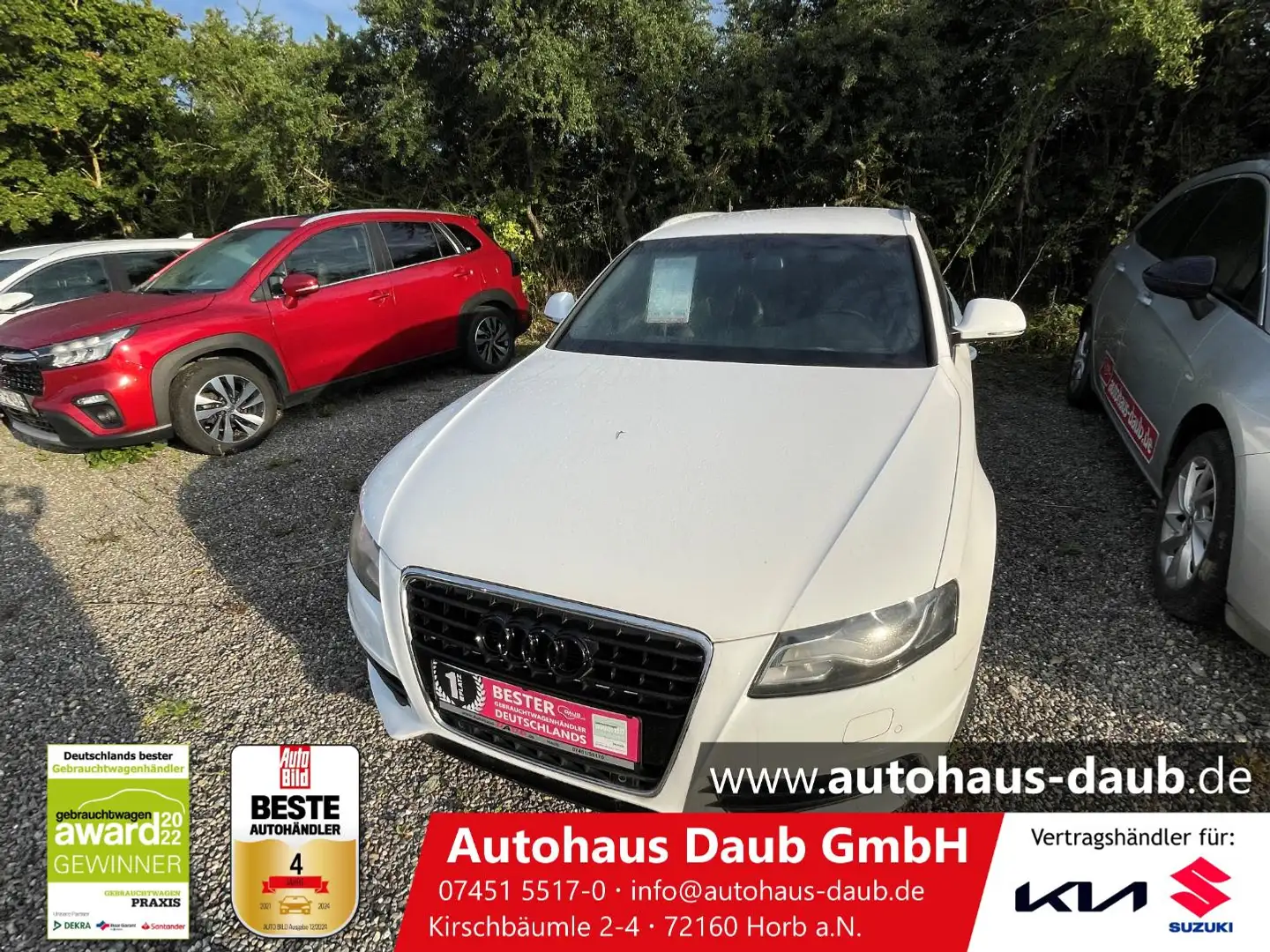 Audi A4 2.0TFSI Quattro S-line Gewerbe+Händler+Bastle Bianco - 1