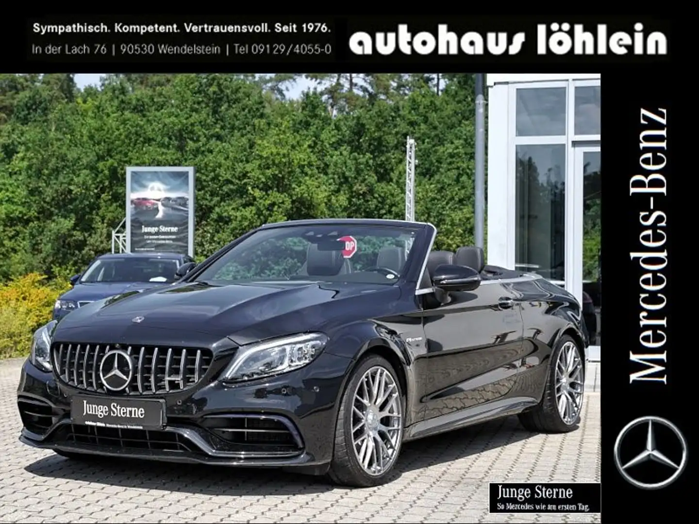 Mercedes-Benz C 63 AMG BURM+360°+AIRSCARF+MEMORY+DISTRO+NIGHT Noir - 1