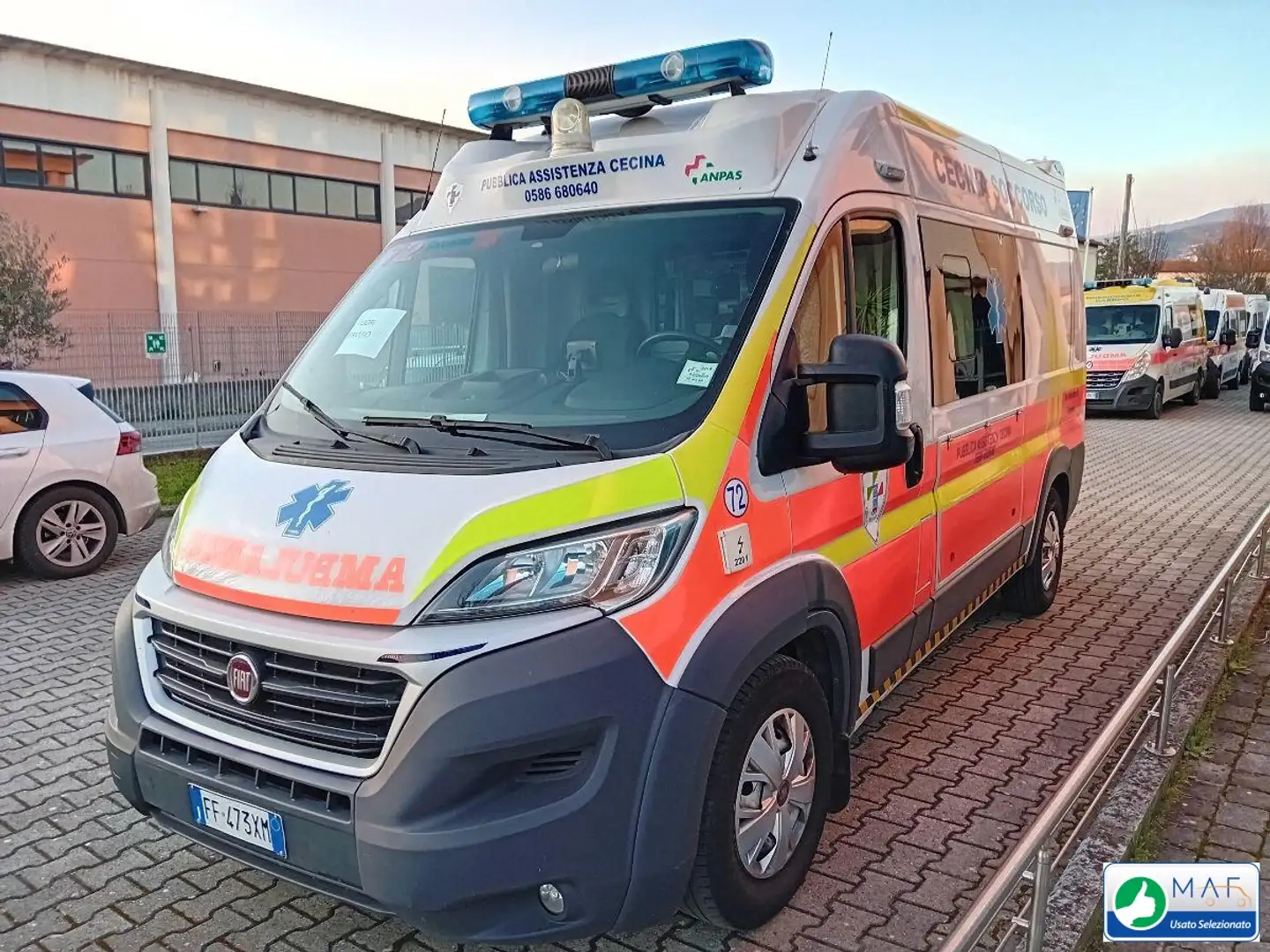 Fiat DUCATO AMBULANZA (CEC1) V.P Bianco - 1