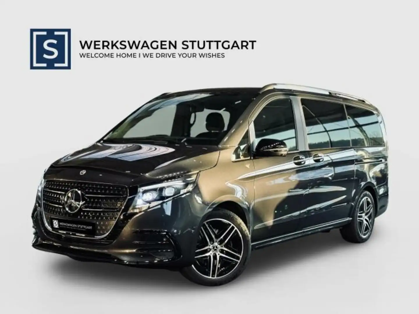 Mercedes-Benz V 250 V 250 d 4M STYLE lang AMG AIRMATIC MultiLED 360° Grau - 1