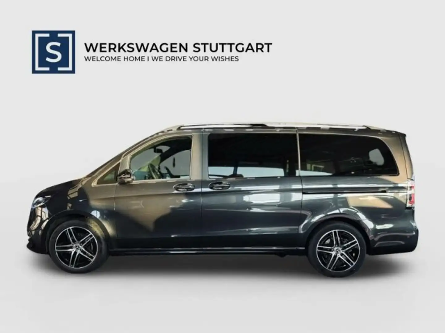 Mercedes-Benz V 250 V 250 d 4M STYLE lang AMG AIRMATIC MultiLED 360° Grau - 2
