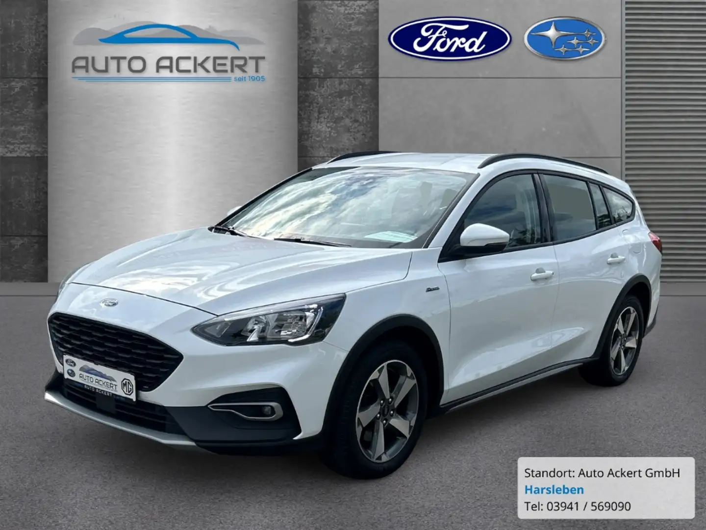 Ford Focus Turnier Active 1.5 EcoBoost EU6d-T Klima Navi ZV Blanc - 1