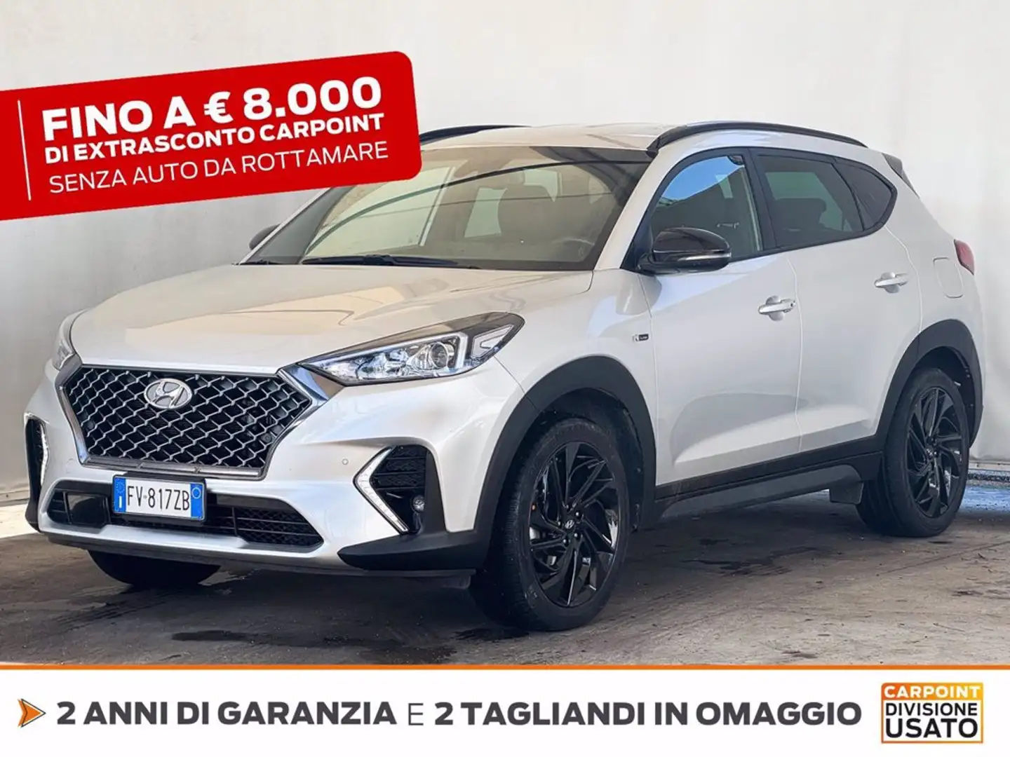 Hyundai TUCSON 1.6 crdi 48v exellence leather pack 2wd 136cv my20 Grigio - 1