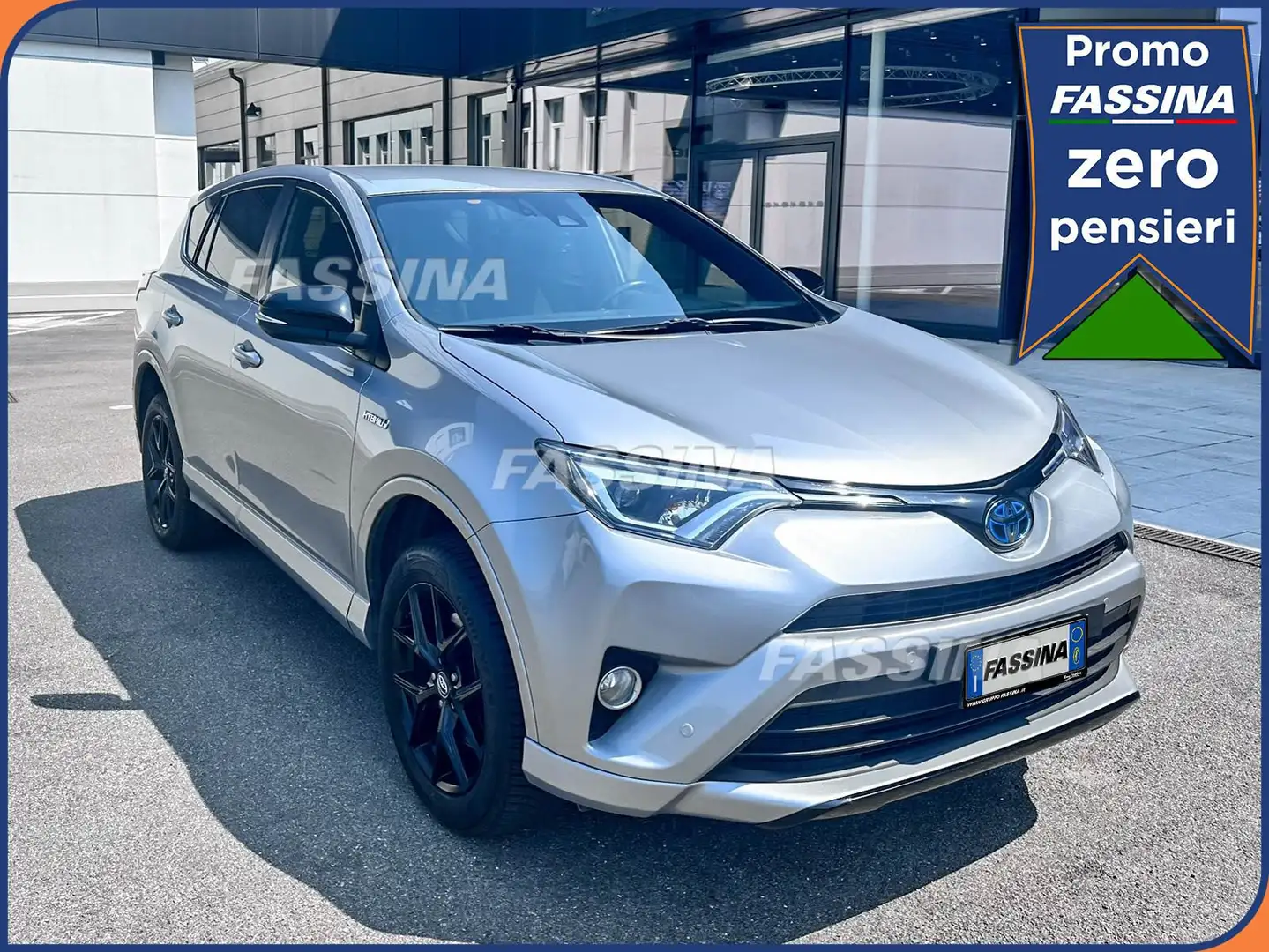 Toyota RAV 4 2.5 Hybrid 2WD Exclusive Argent - 1