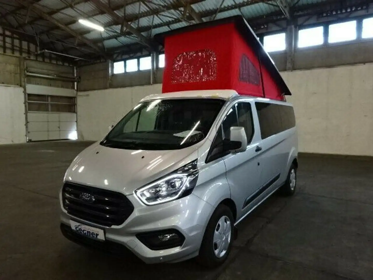 Ford Transit Custom Kombi 320 L2 Trend Aufstelldach Silber - 2