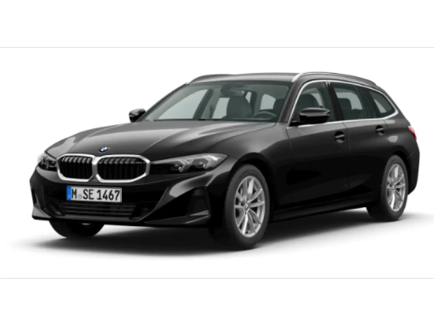 BMW 318 iA Touring Negro - 1