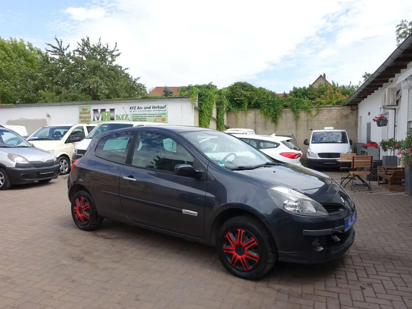 Renault Clio III Rip Curl, EU4, Klima, Kupplung defekt ! Szürke - 1