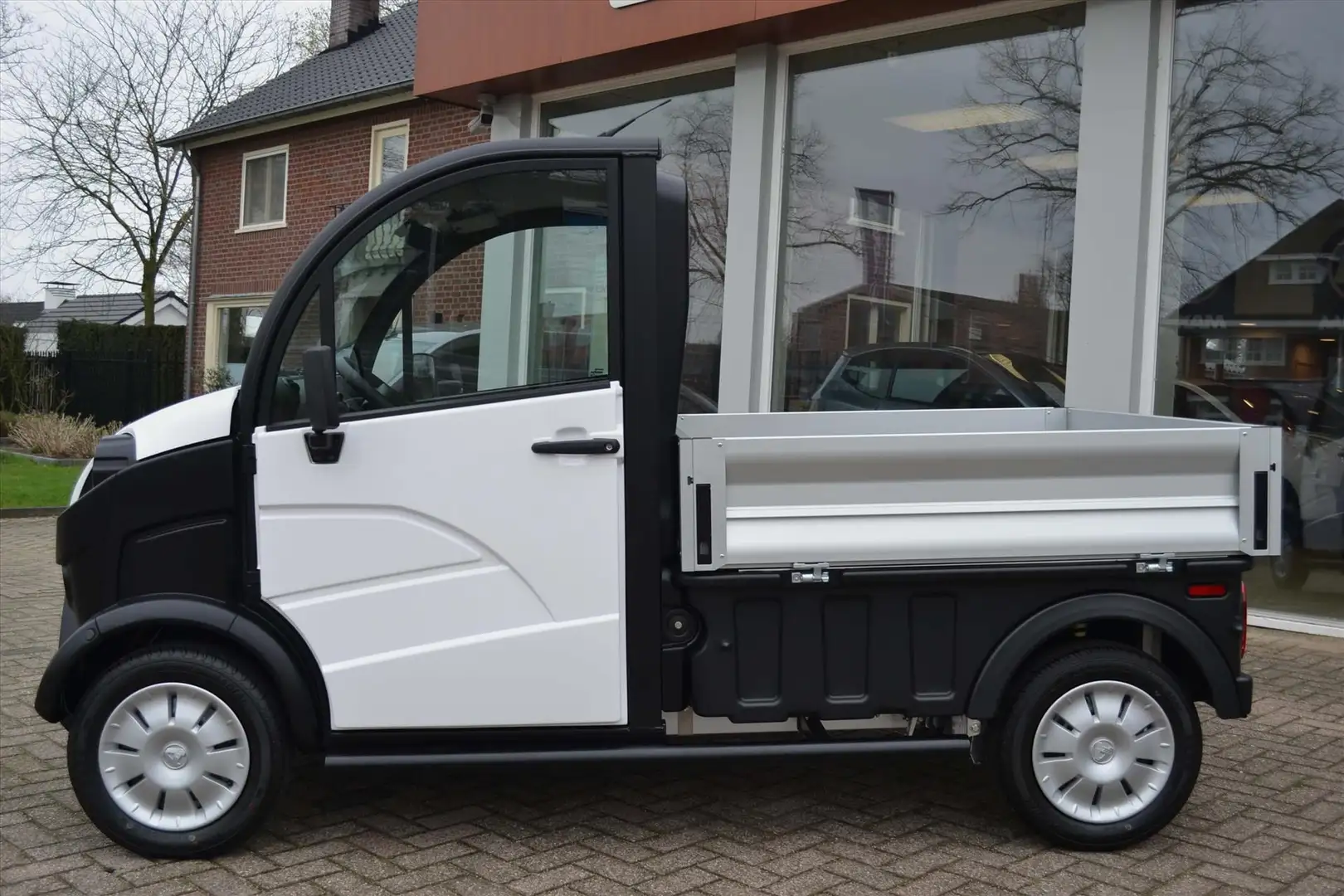 Aixam D-truck M12rs Laadbak Brommobiel NIEUW Blanco - 2