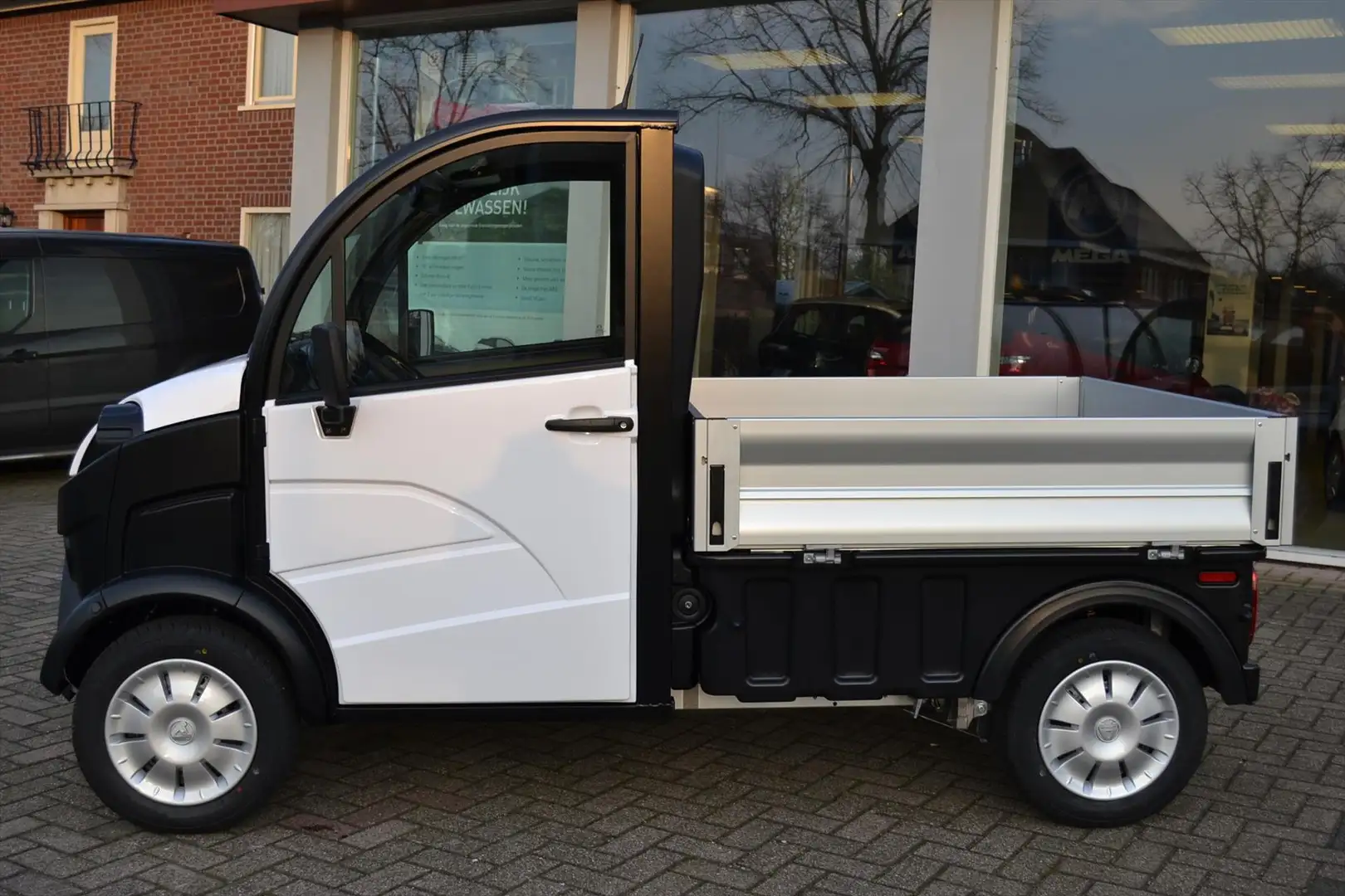 Aixam D-truck M12rs Laadbak Brommobiel NIEUW Weiß - 2