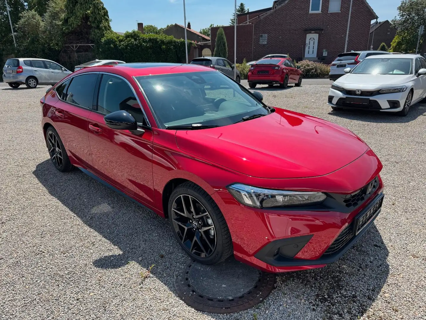 Honda Civic e:HEV Advance & Sportpaket VERFÜGBAR 184PS Rouge - 1