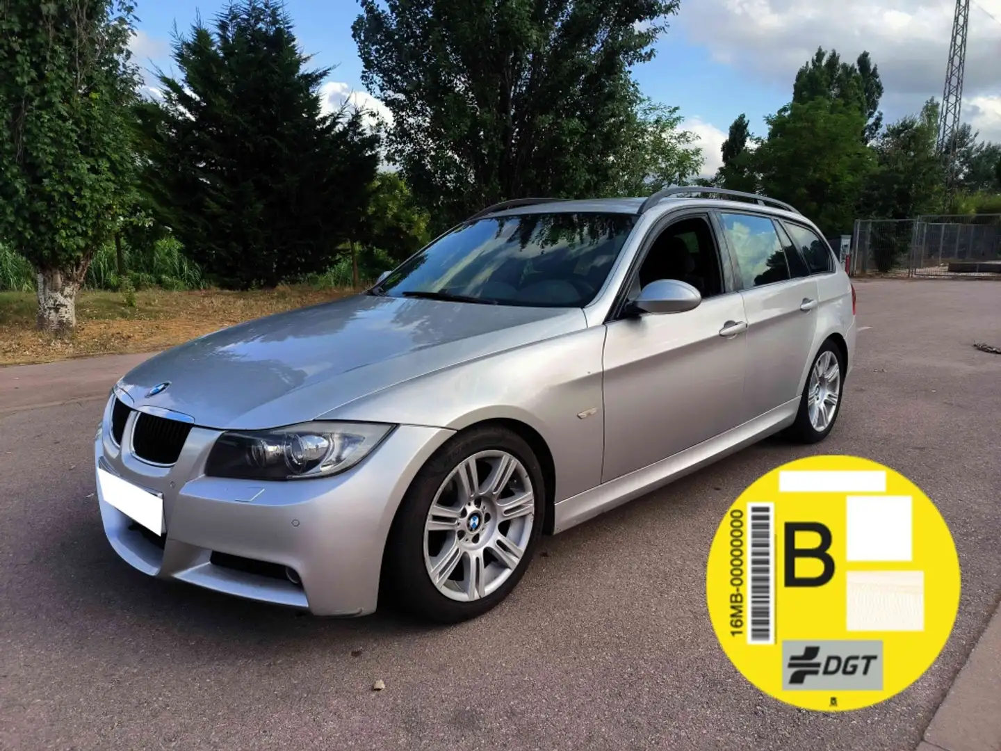 BMW 320 320d Touring Plateado - 1